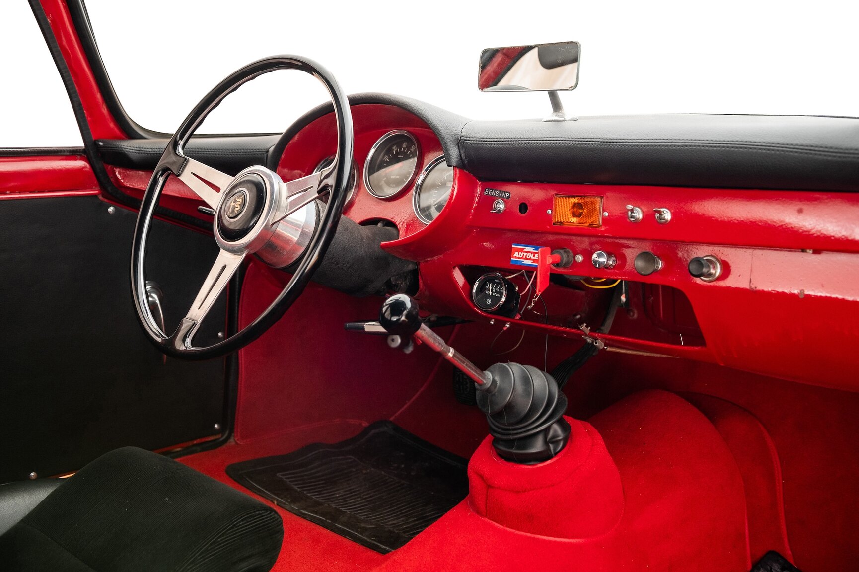 Interiörbild 1962 Alfa Romeo Giulietta 1300 SS