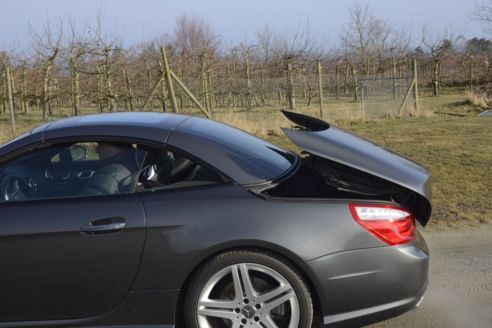 Exterior image of 2014 Mercedes-Benz SL500
