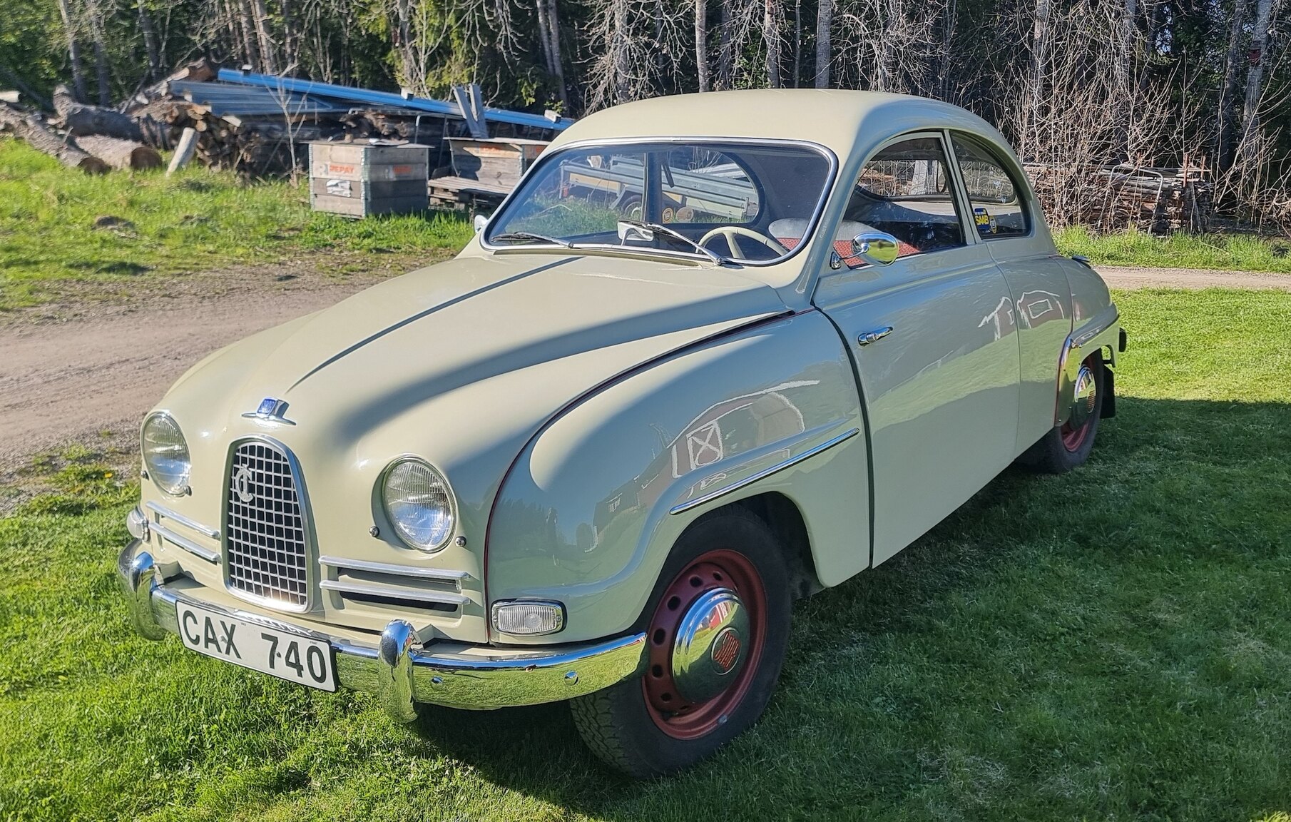 Aussenfoto 1959 SAAB 93B Deluxe
