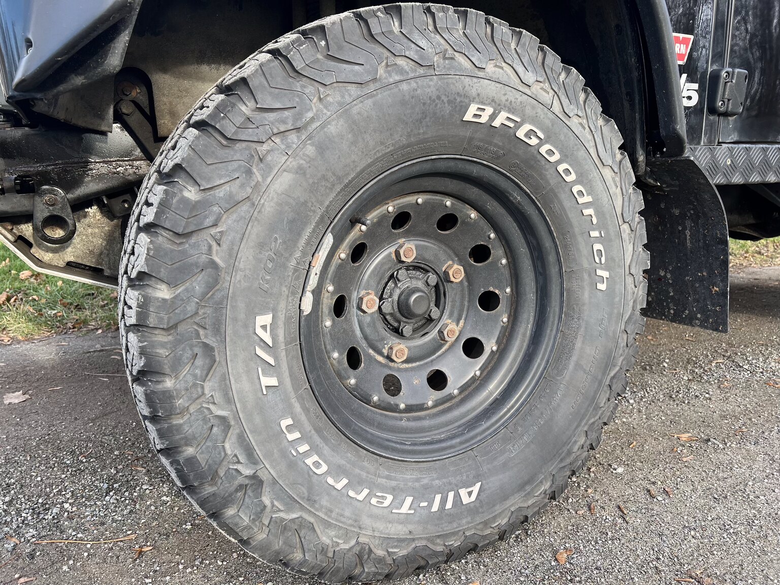 Exteriörbild på 2002 Land Rover Defender 90 2.5 Td5