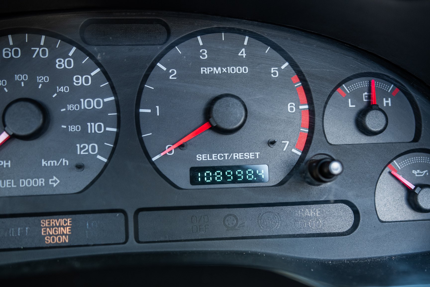 Interiörbild 2000 Ford Mustang Convertible 3.8 V6 Automat