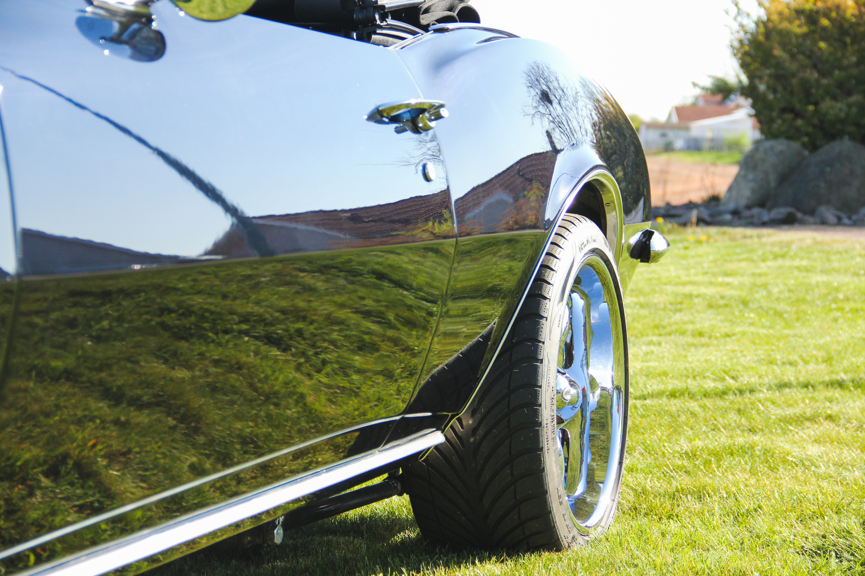 Exteriörbild på 1967 Chevrolet Camaro 383ci Convertible (49)