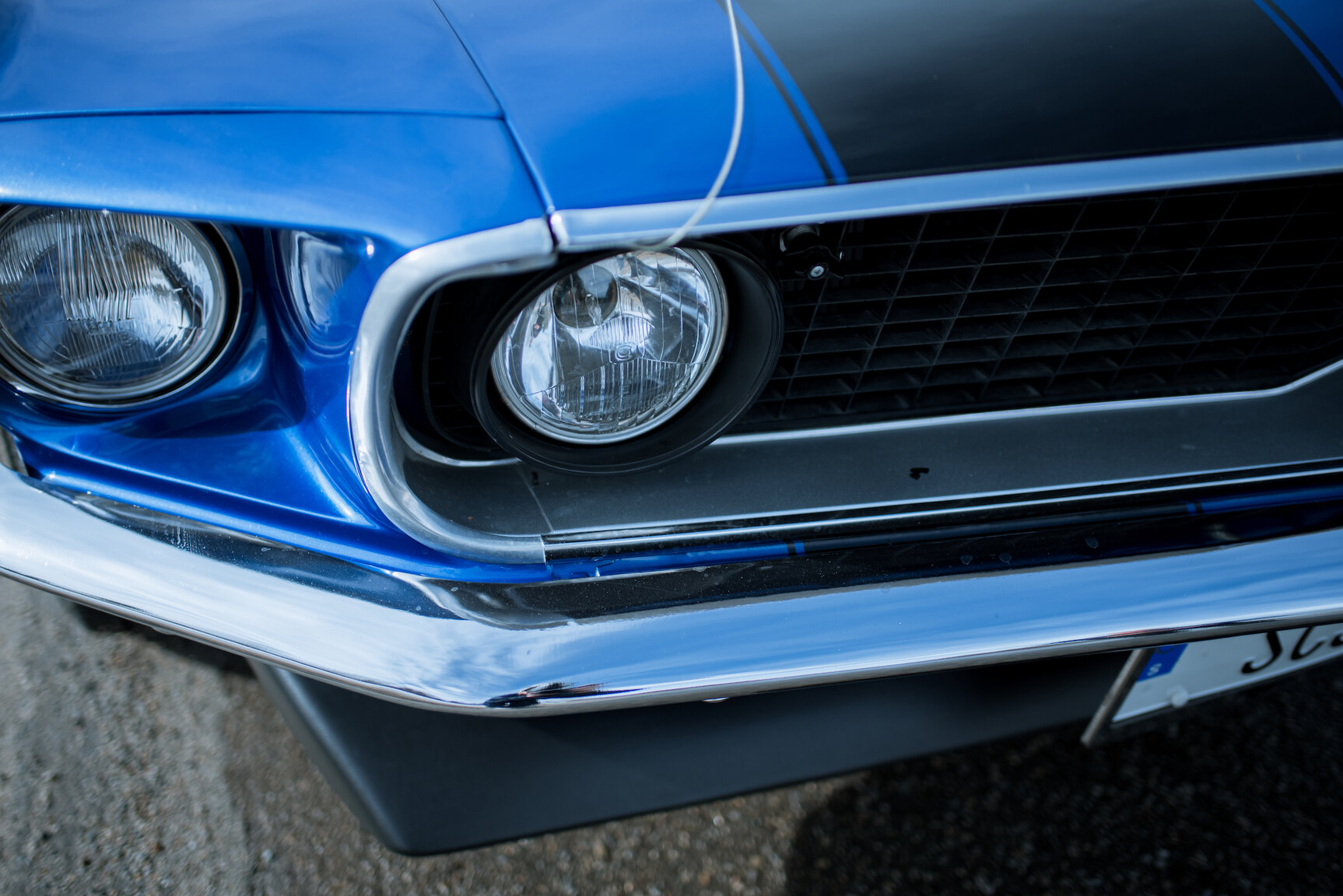Aussenfoto 1969 Ford Mustang Mach 1