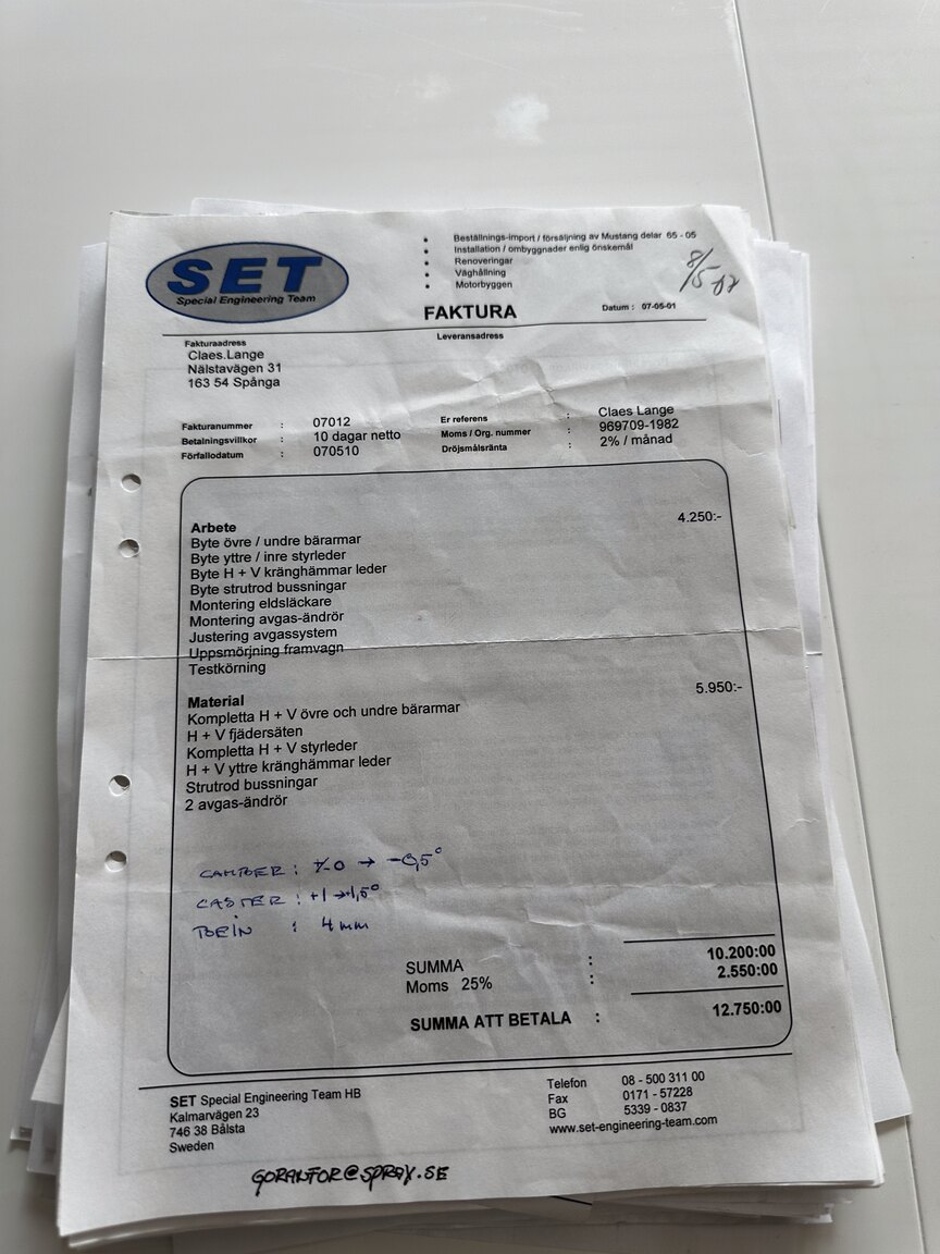 Dokumentation för 1965 Ford Mustang Cabriolet (9)