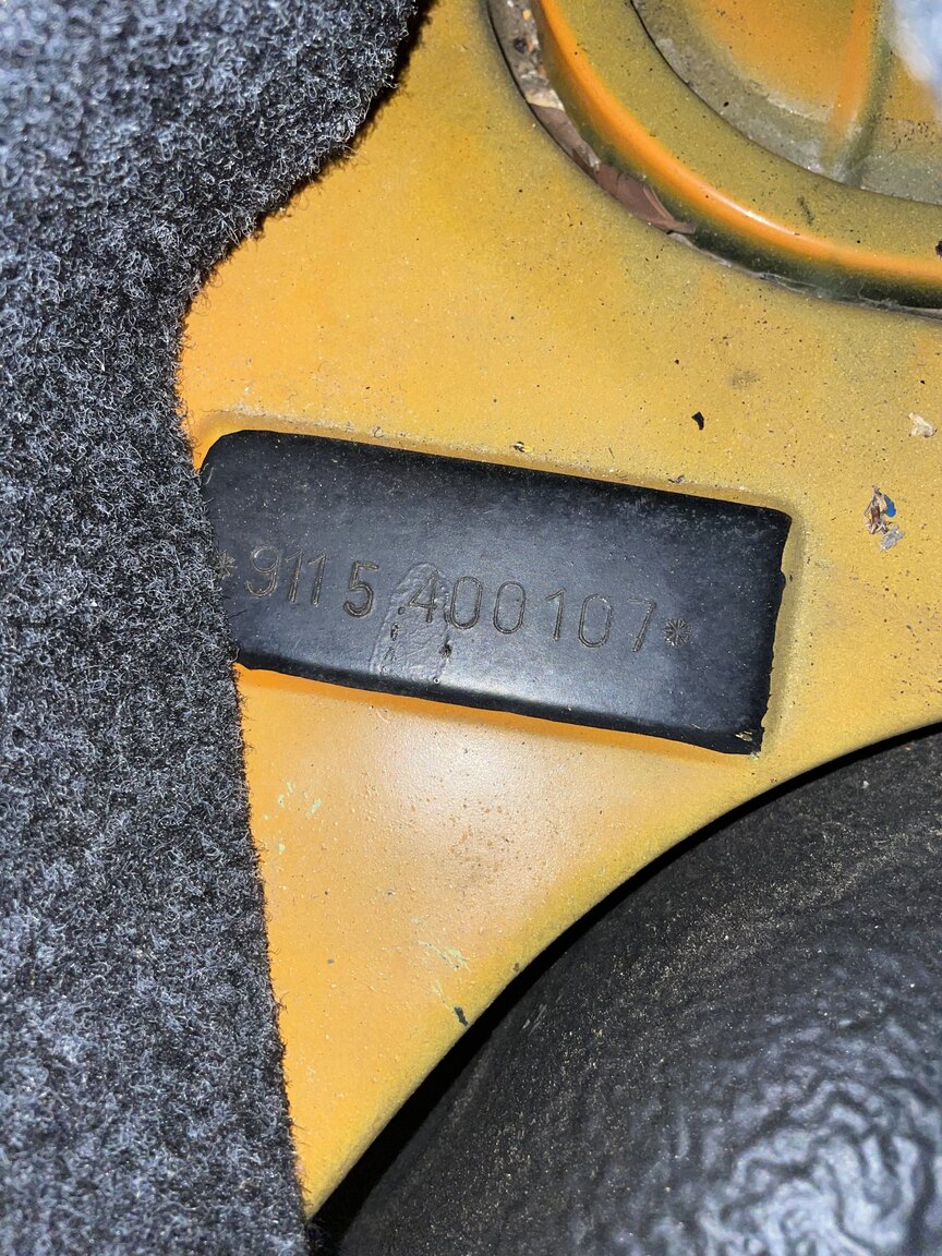 Interiörbild Porsche 911 Carrera