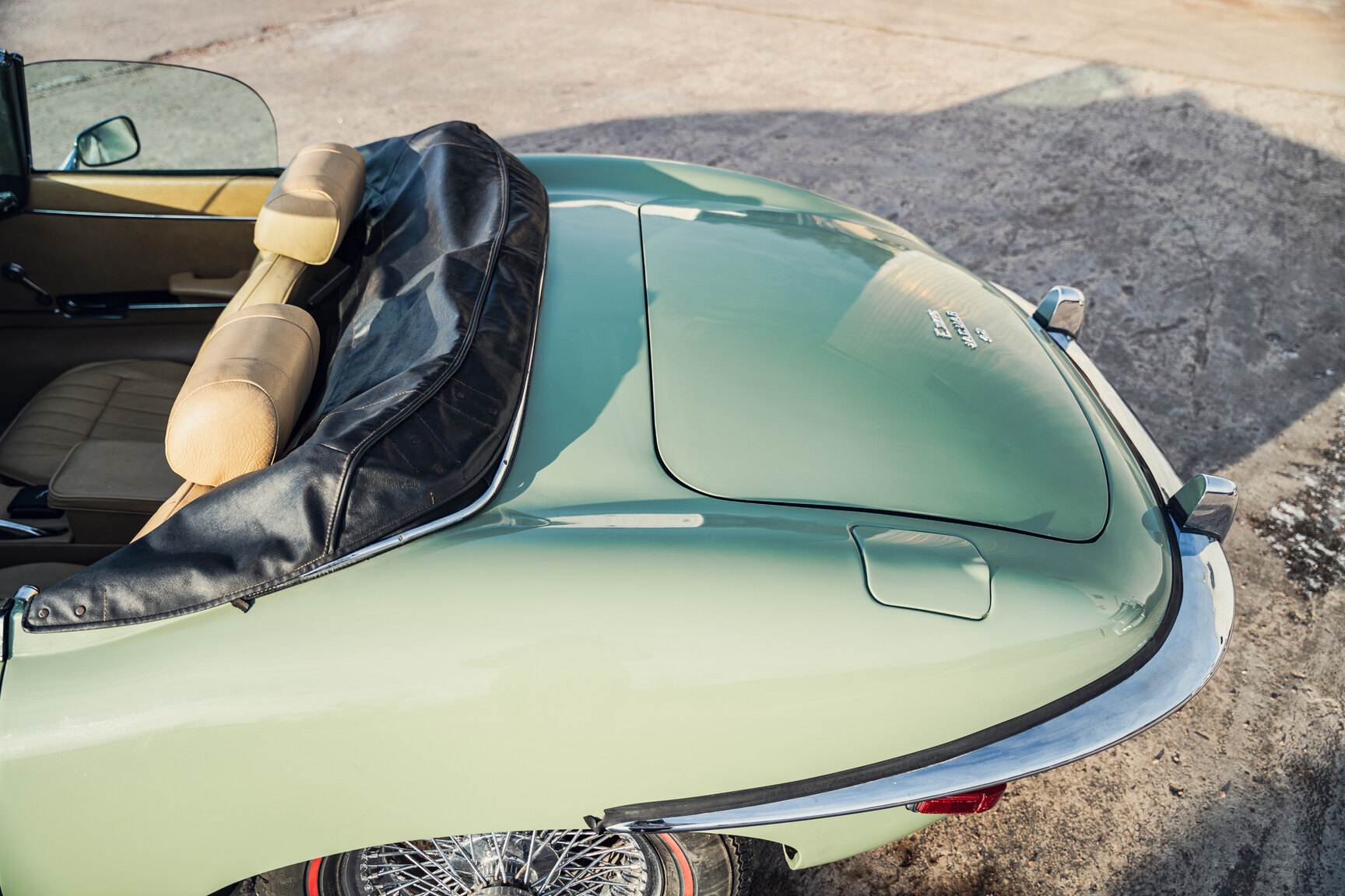 Exteriörbild på 1970 Jaguar E-Type Roadster
