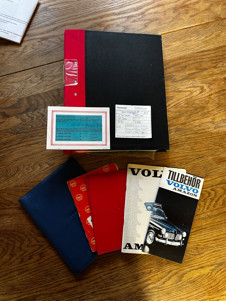 Documentation for 1970 Volvo Amazon 