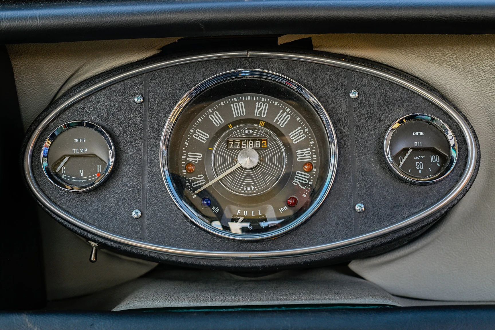 Innenraumfoto von 1965 BMC Cooper S 1290 (21)