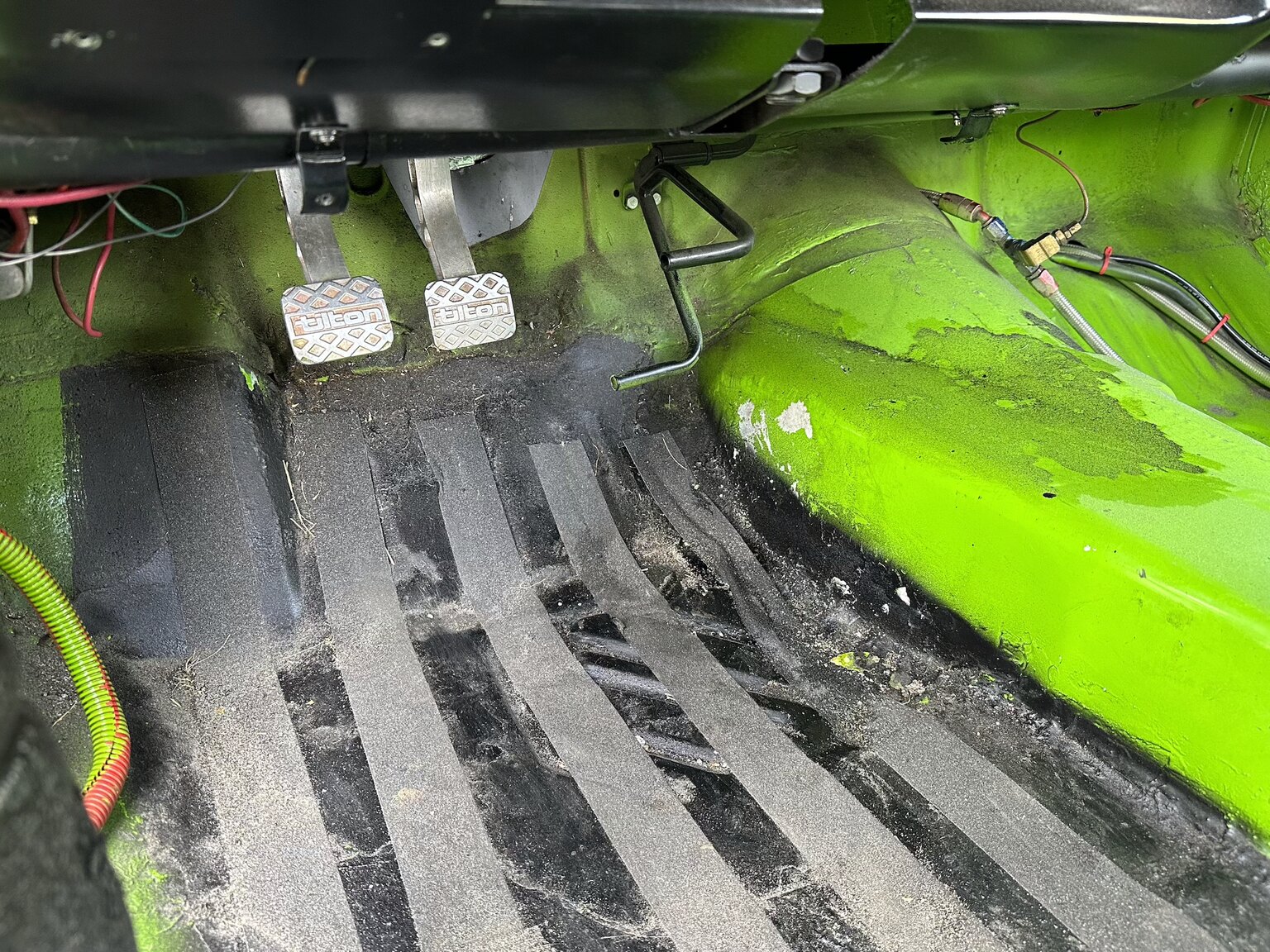 Interiörbild 1970 Dodge Challenger Race Car