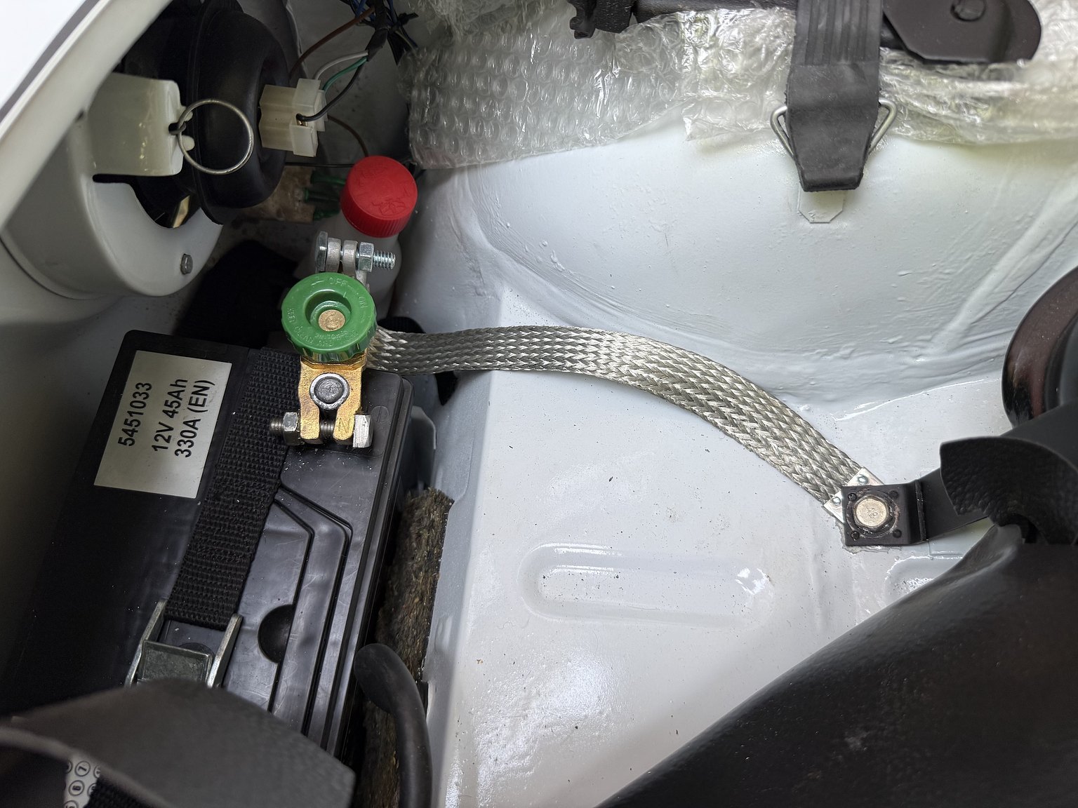 Image of 1965 Fiat 500F mechanics