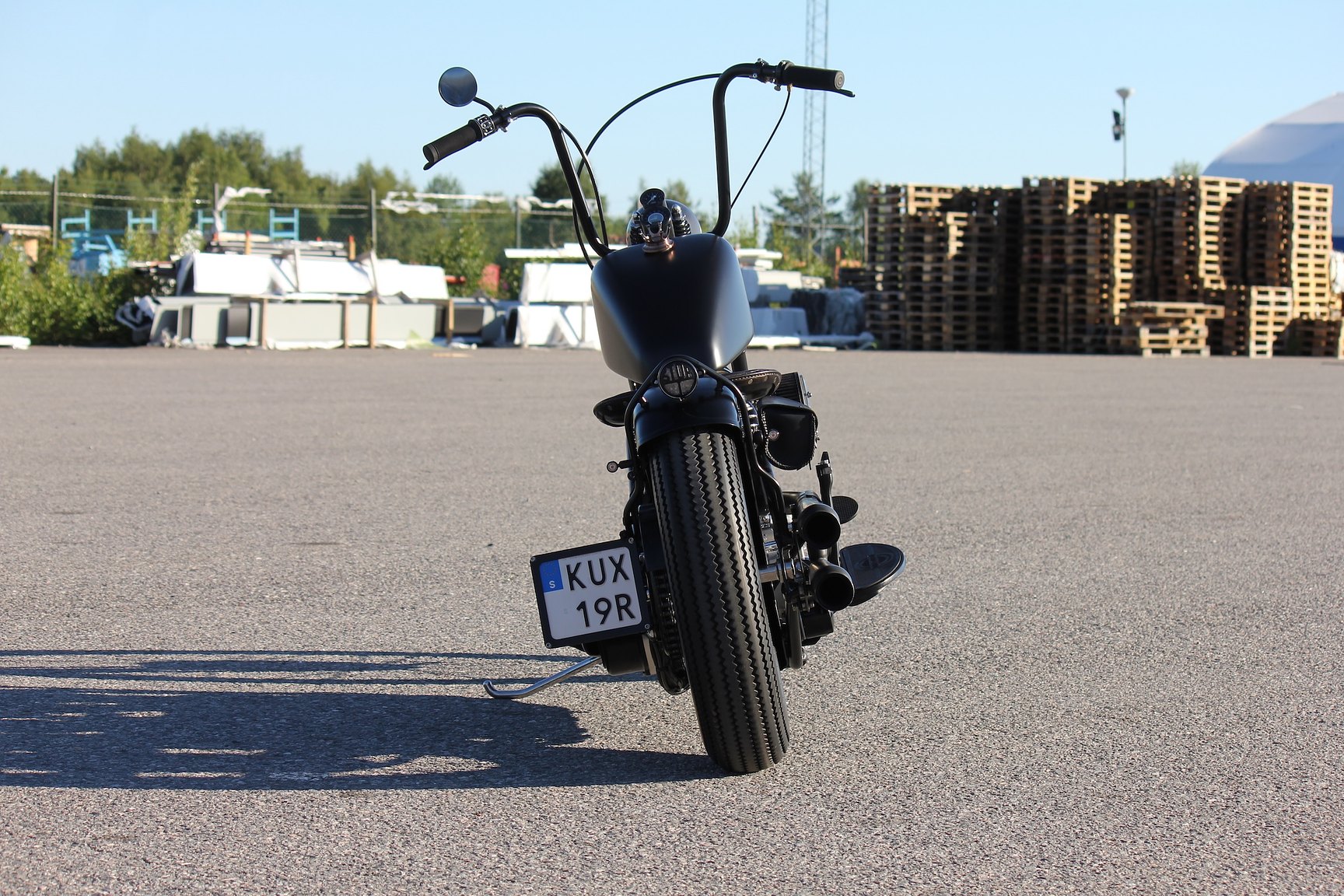 Exterior image of 2015 Harley-Davidson Panhead Bobber 