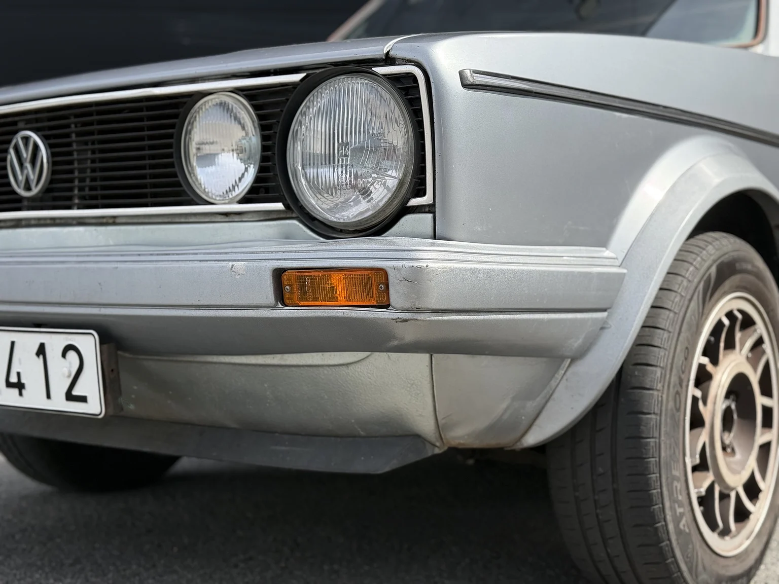 Exterior image of 1987 VW Golf Cabriolet (10)