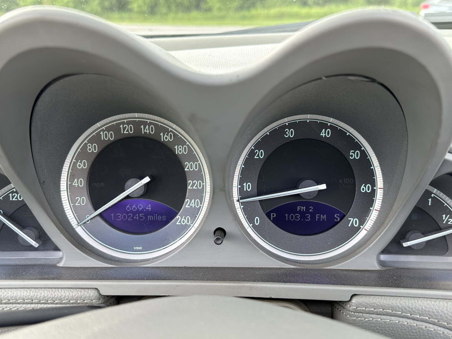 Interiörbild 2003 Mercedes Benz SL 500