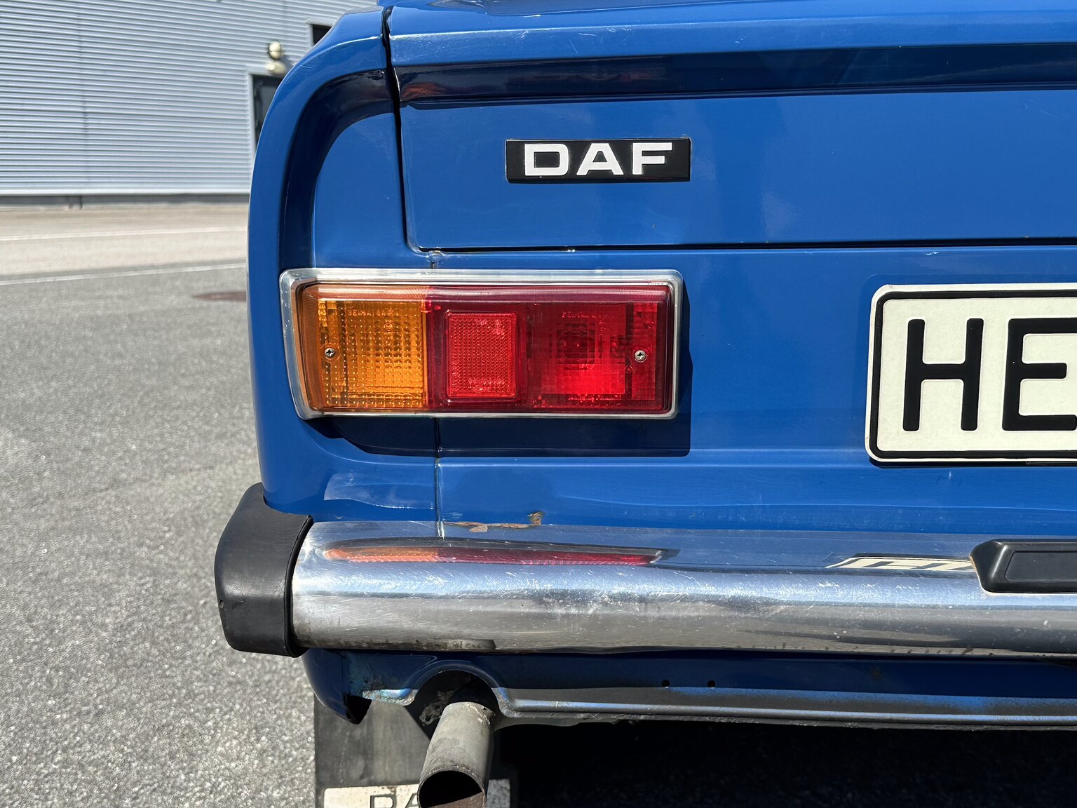 Exteriörbild på 1974 DAF 66 Sedan 1.1