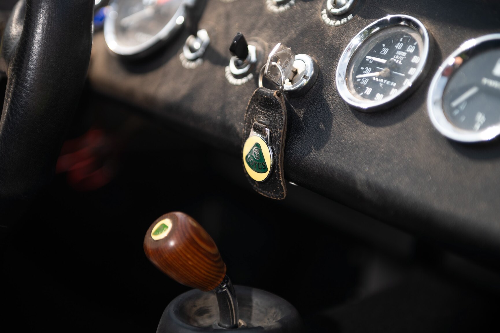 Innenraumfoto von 1969 Lotus Super Seven