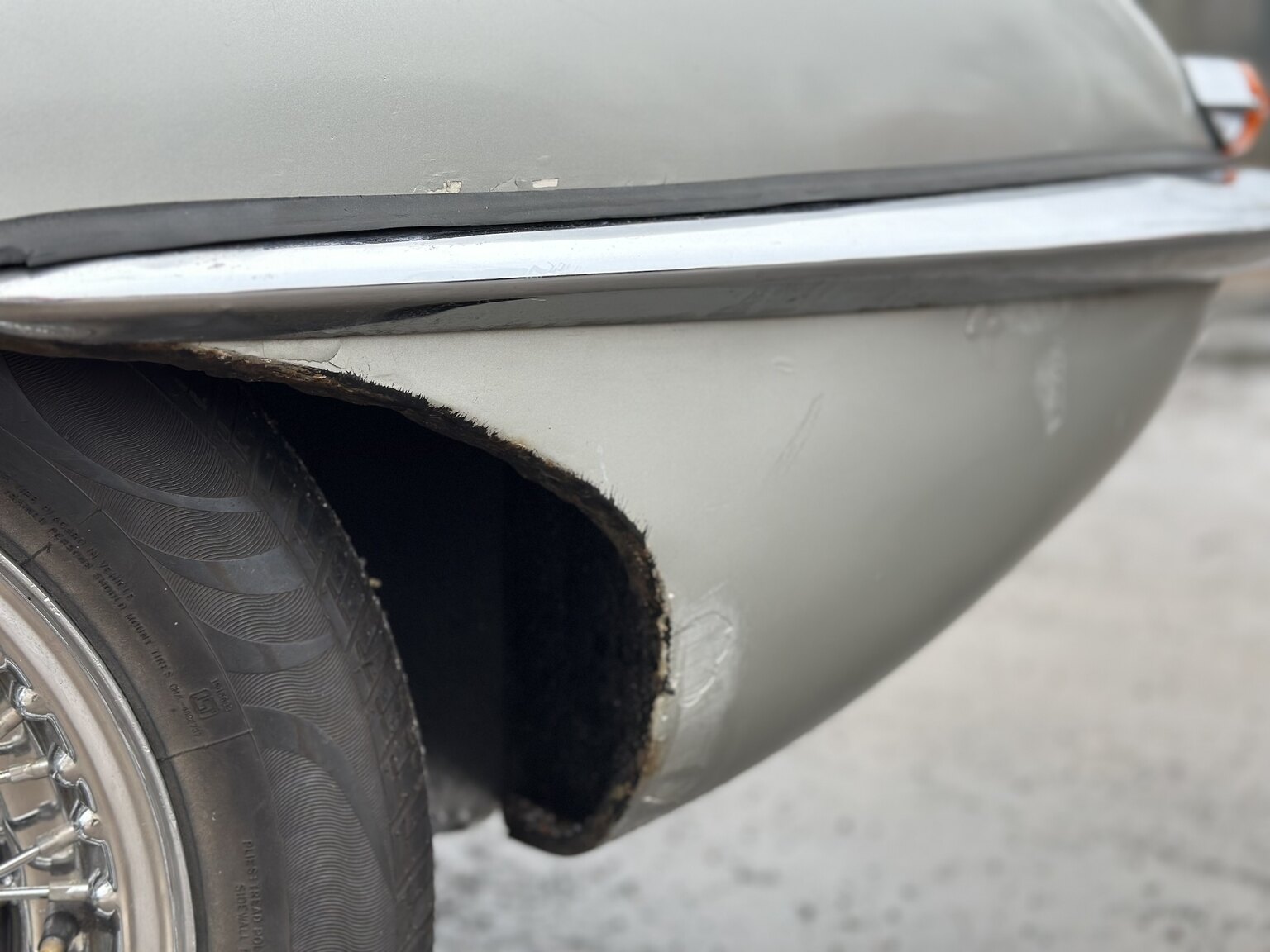 Exteriörbild på 1962 Jaguar E-Type 3.8 Series I