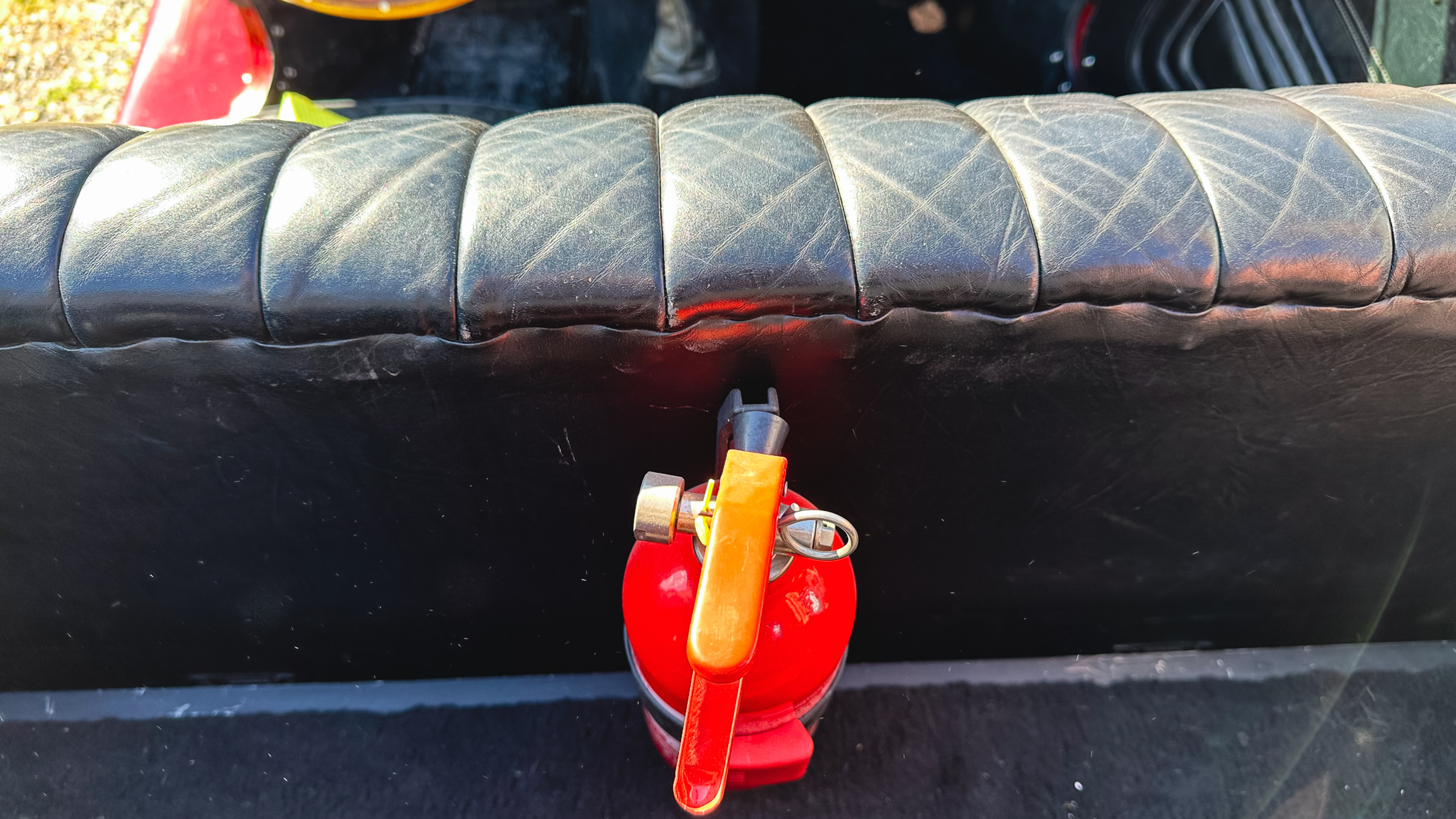 Interior image of 1951 MG TD MIDGET