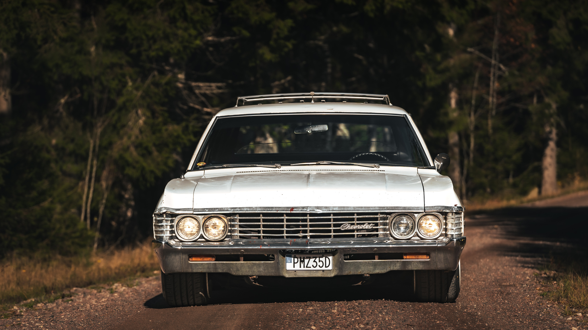 Exteriörbild på 1967 Chevrolet Bel Air Wagon