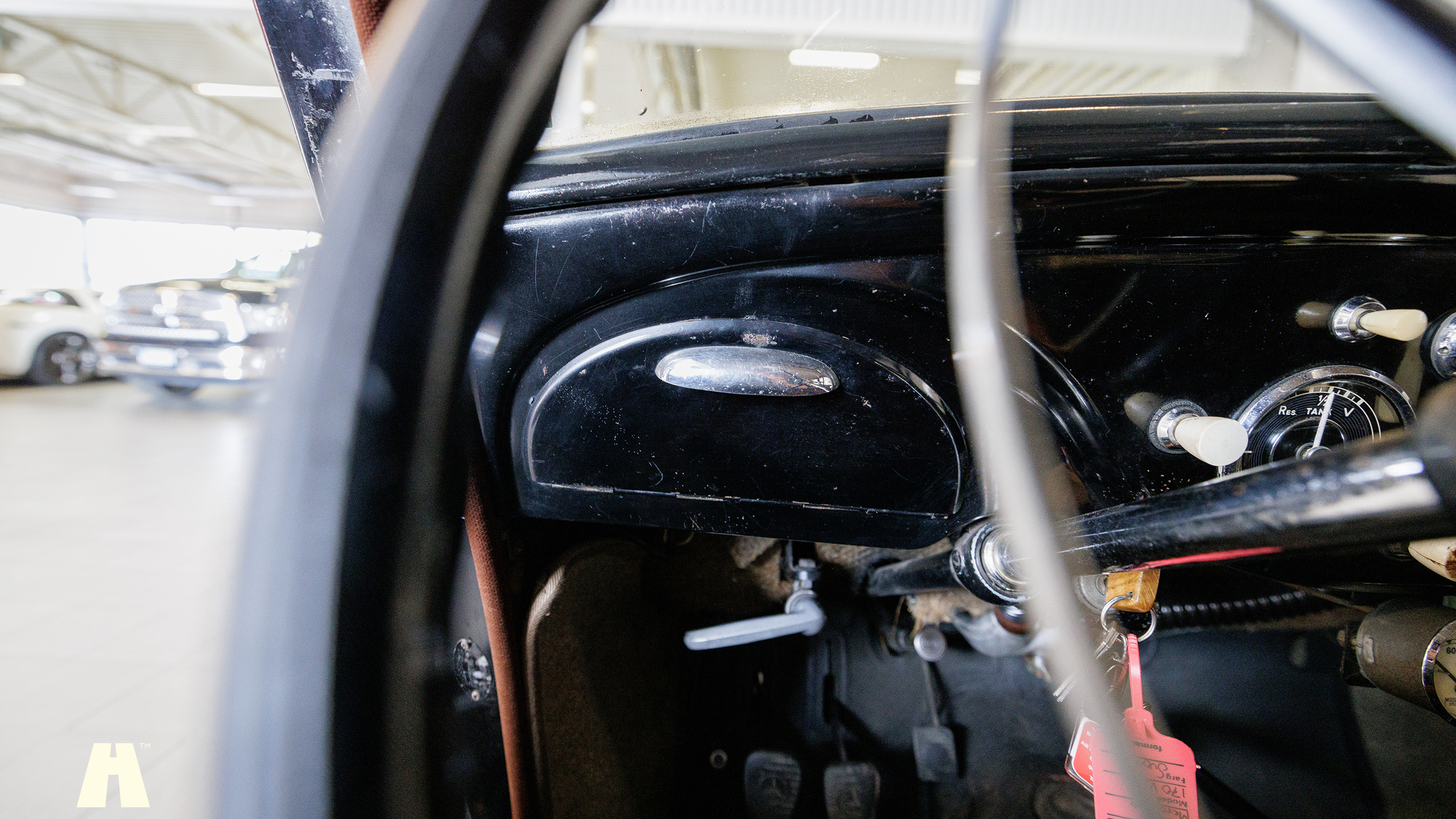 Interiörbild 1950 Mercedes Benz 170 va (16)