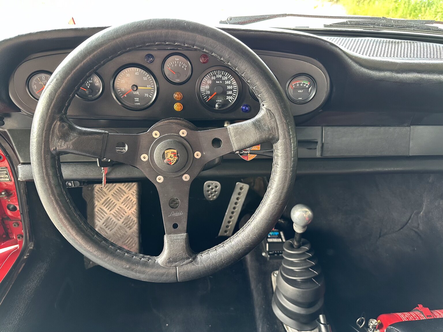 Interiörbild 1965 Porsche 912 V8