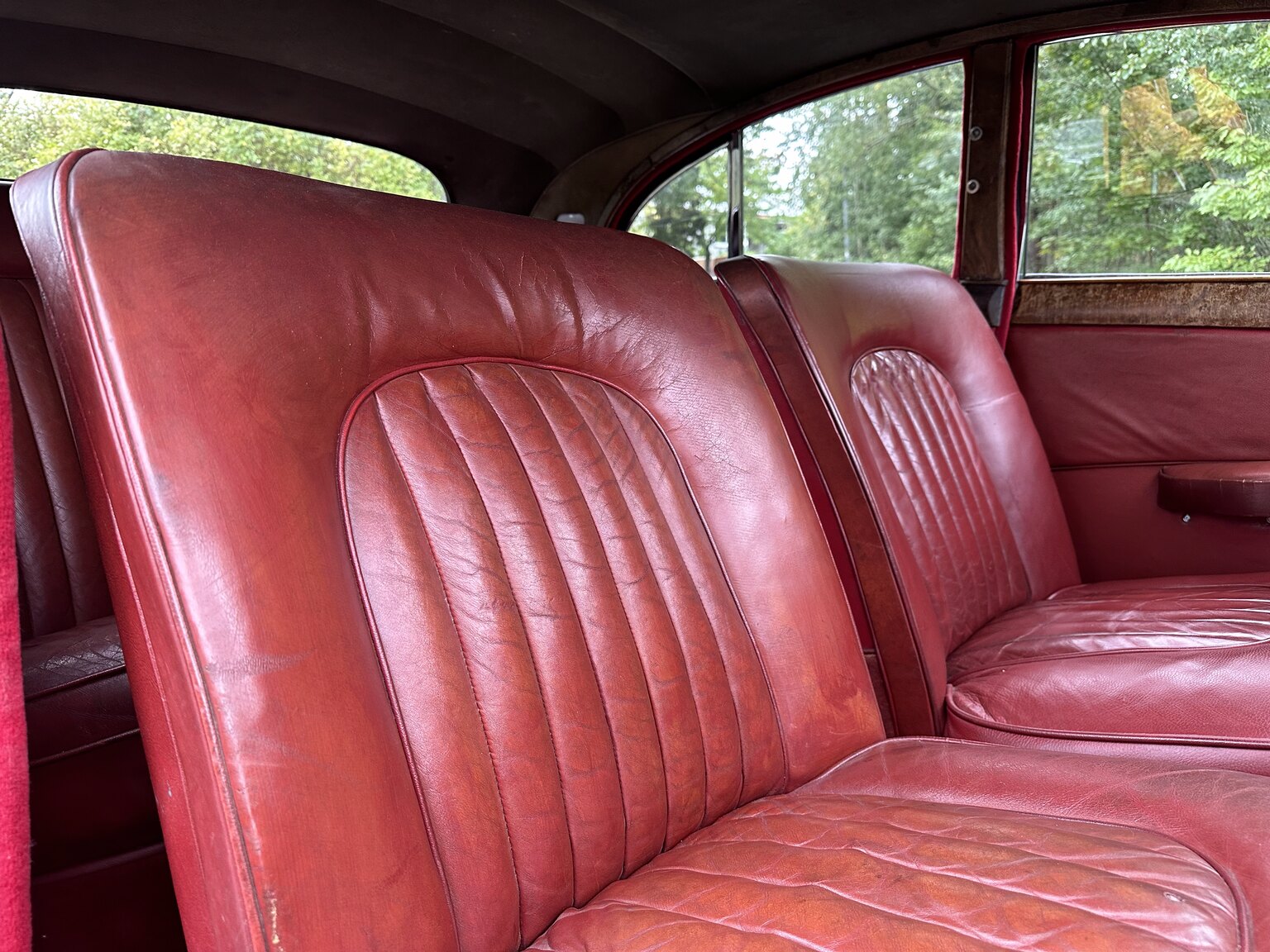 Innenraumfoto von 1954 Jaguar Mark VII Saloon