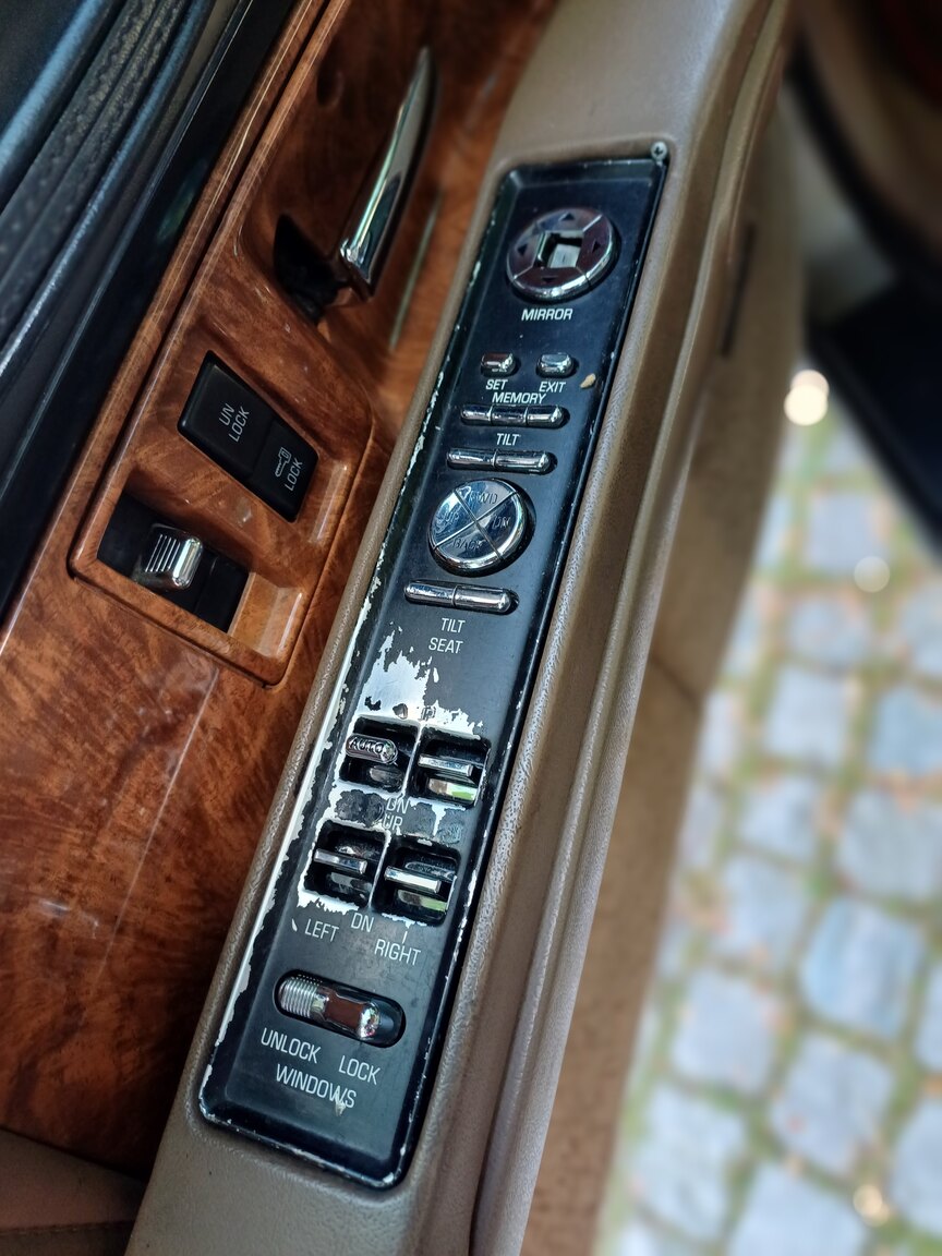 Interiörbild 1992 Buick Park Avenue