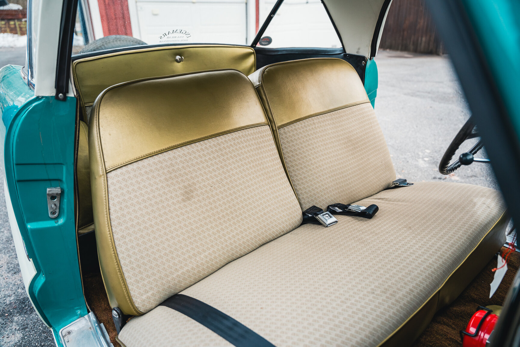 Innenraumfoto von 1956 Hudson Metropolitan