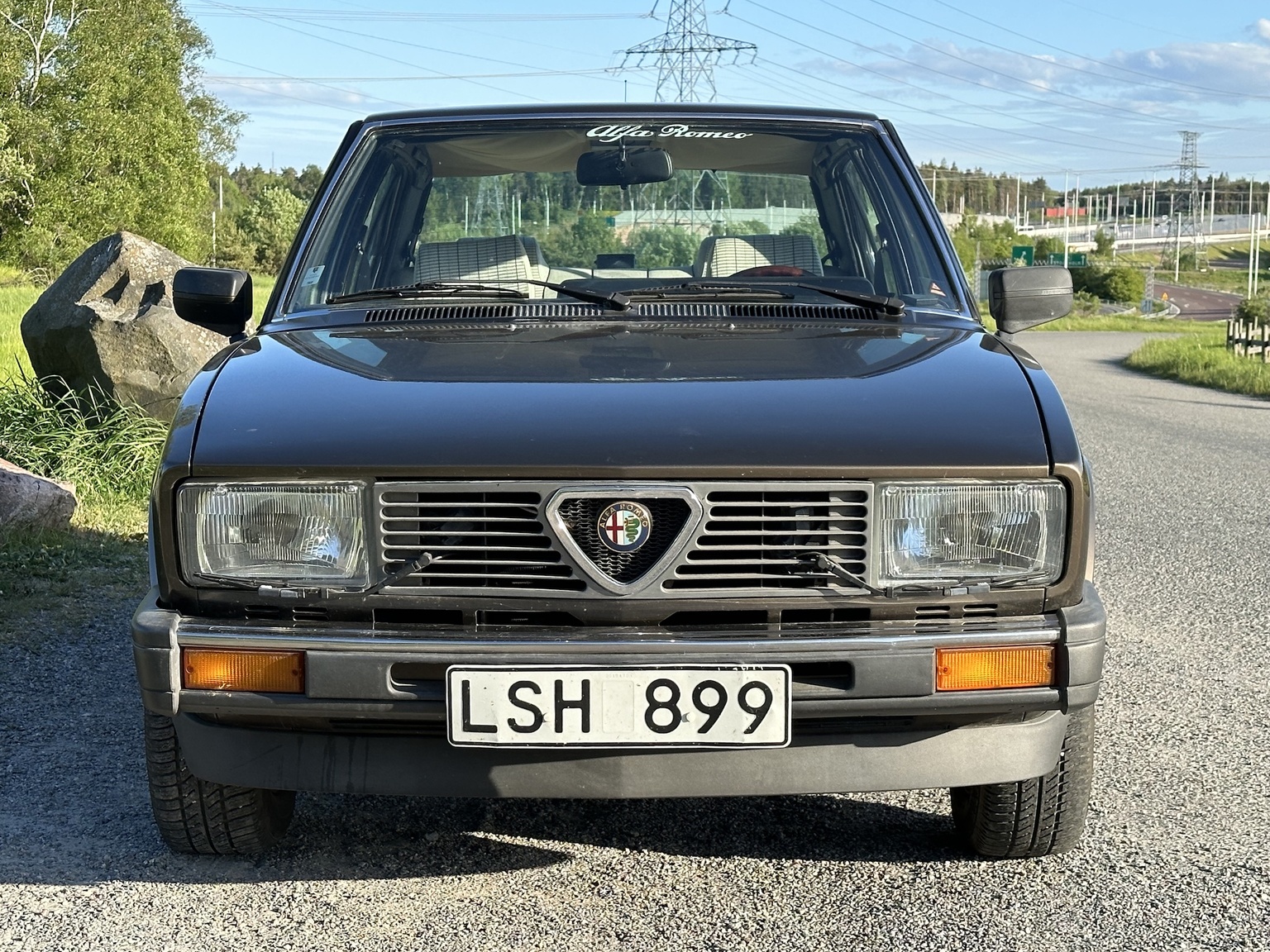 Aussenfoto 1984 Alfa Romeo Alfetta 2000