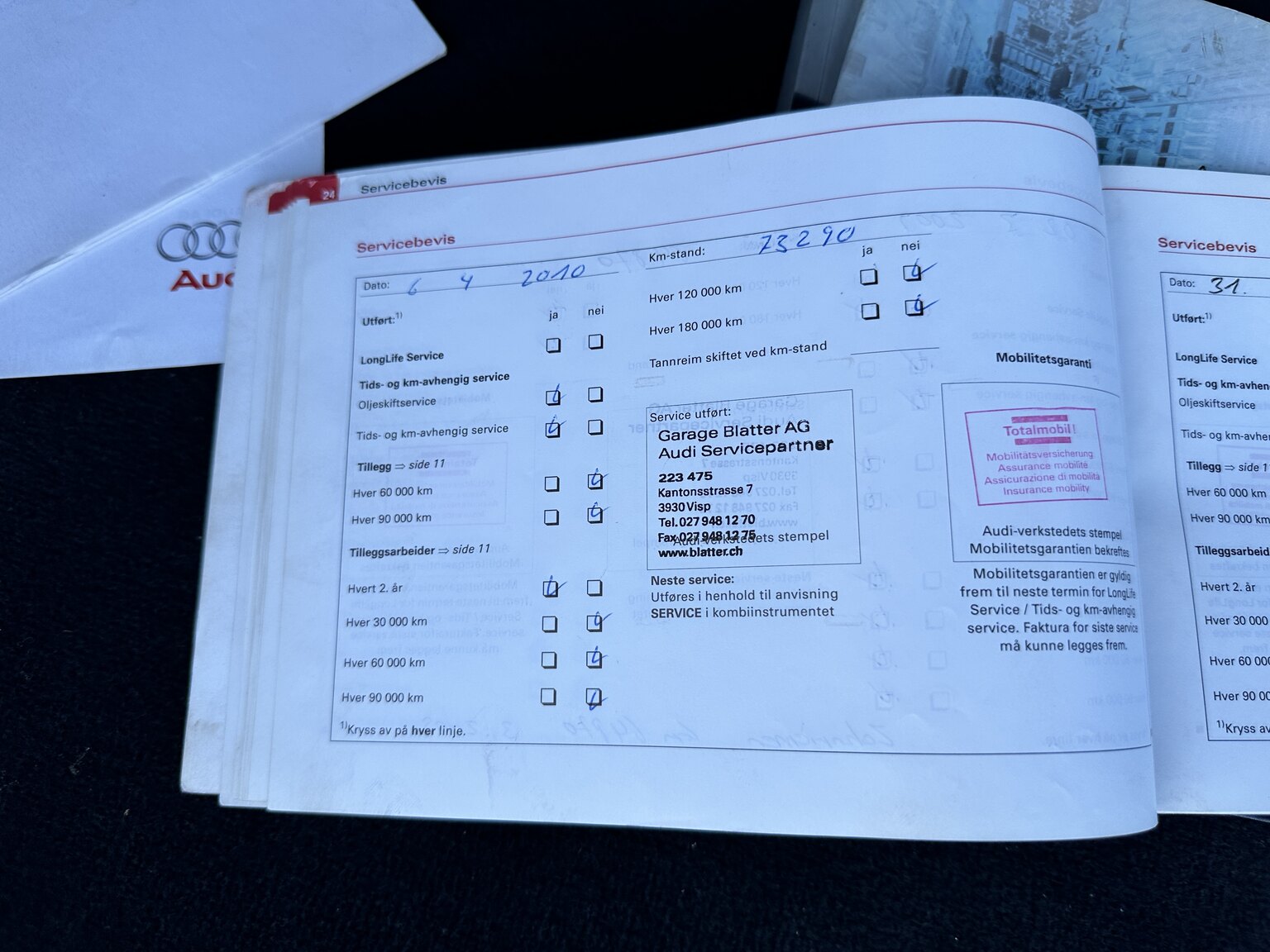 Documentation for 2003  Audi RS6 C5