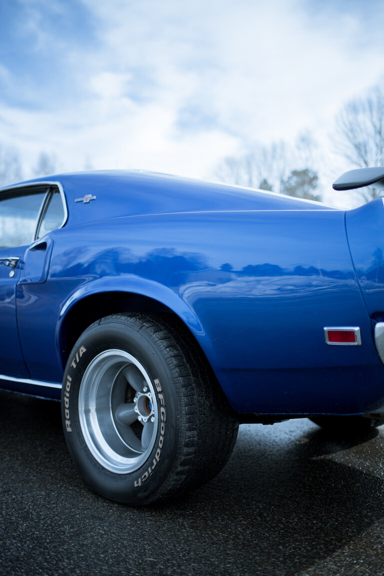 Aussenfoto 1969 Ford Mustang Mach 1