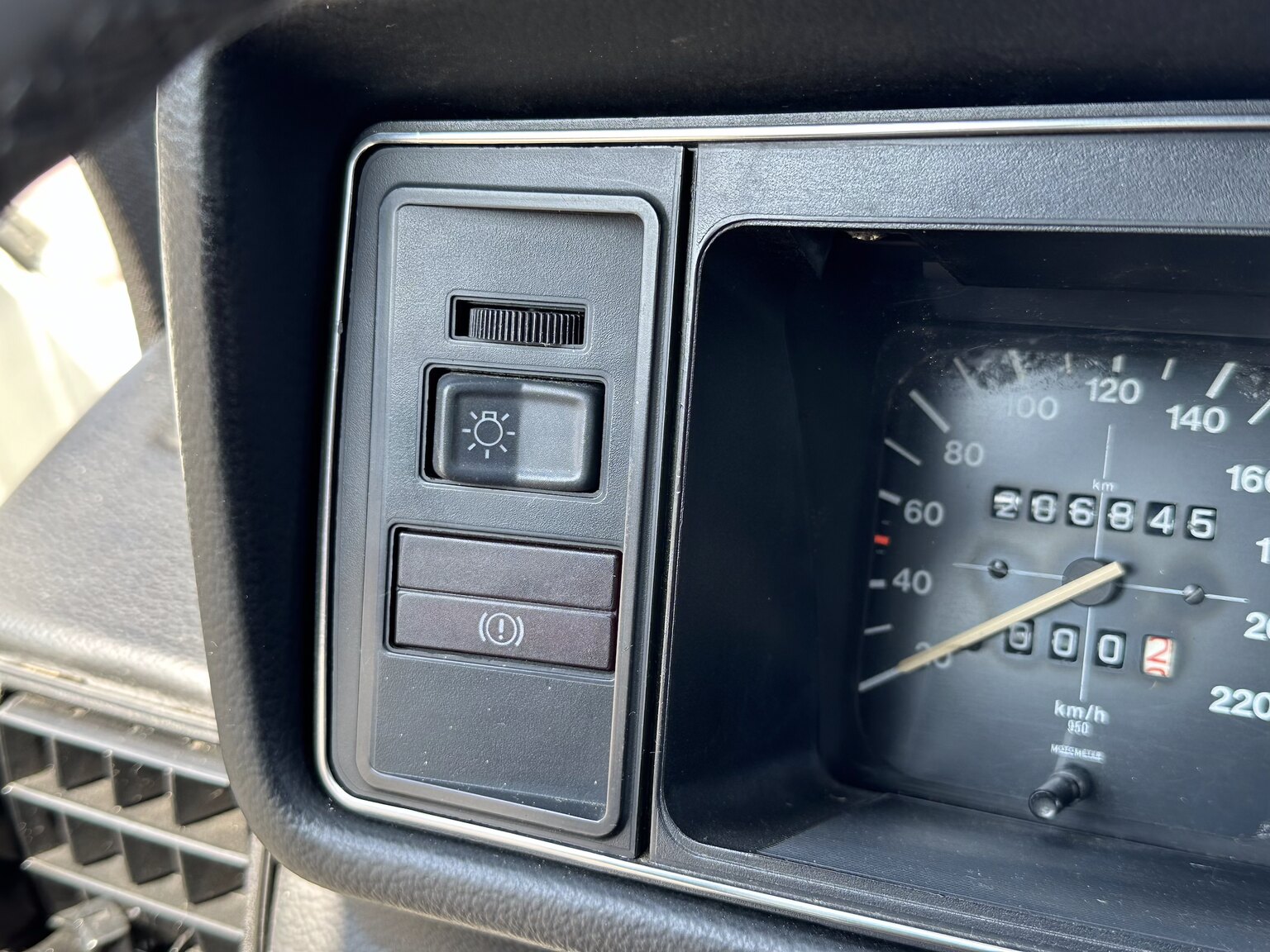 Interiörbild 1984 Volkswagen Golf GTI 