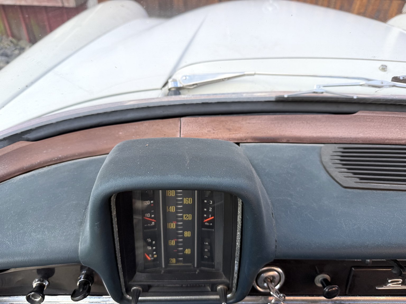 Interiörbild 1967 Mercedes-Benz 200