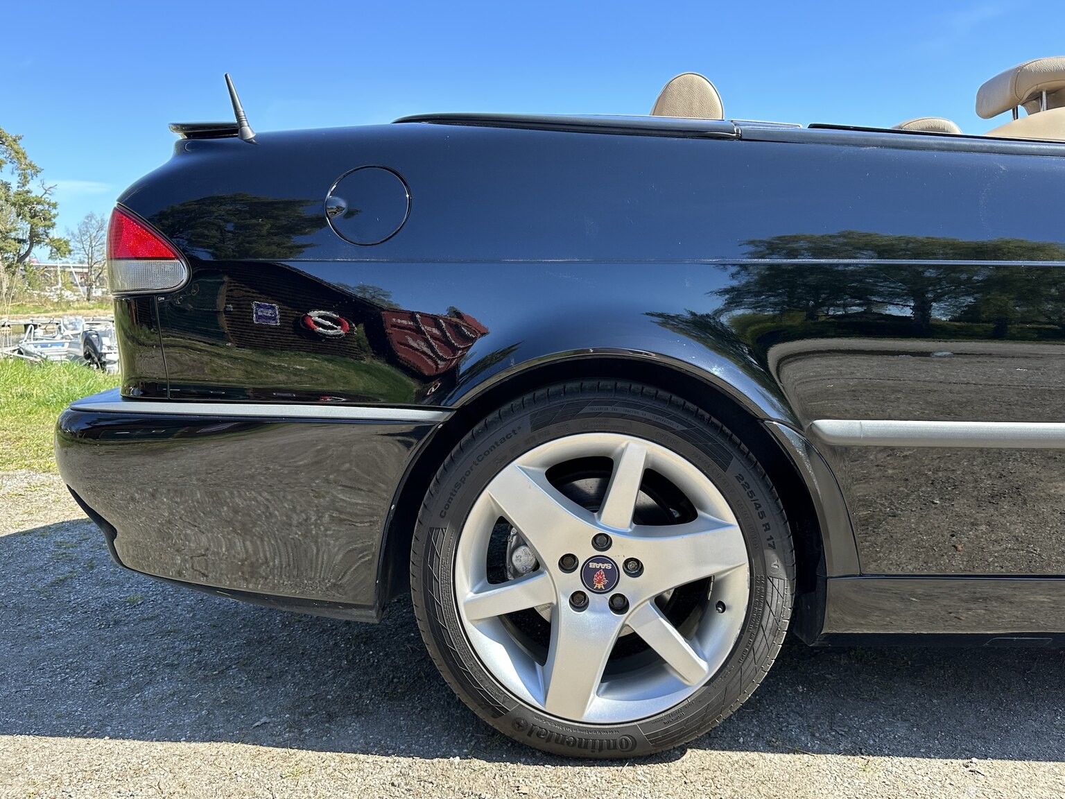 Exteriörbild på 2003 SAAB 9-3 Aero Turbo Cabriolet