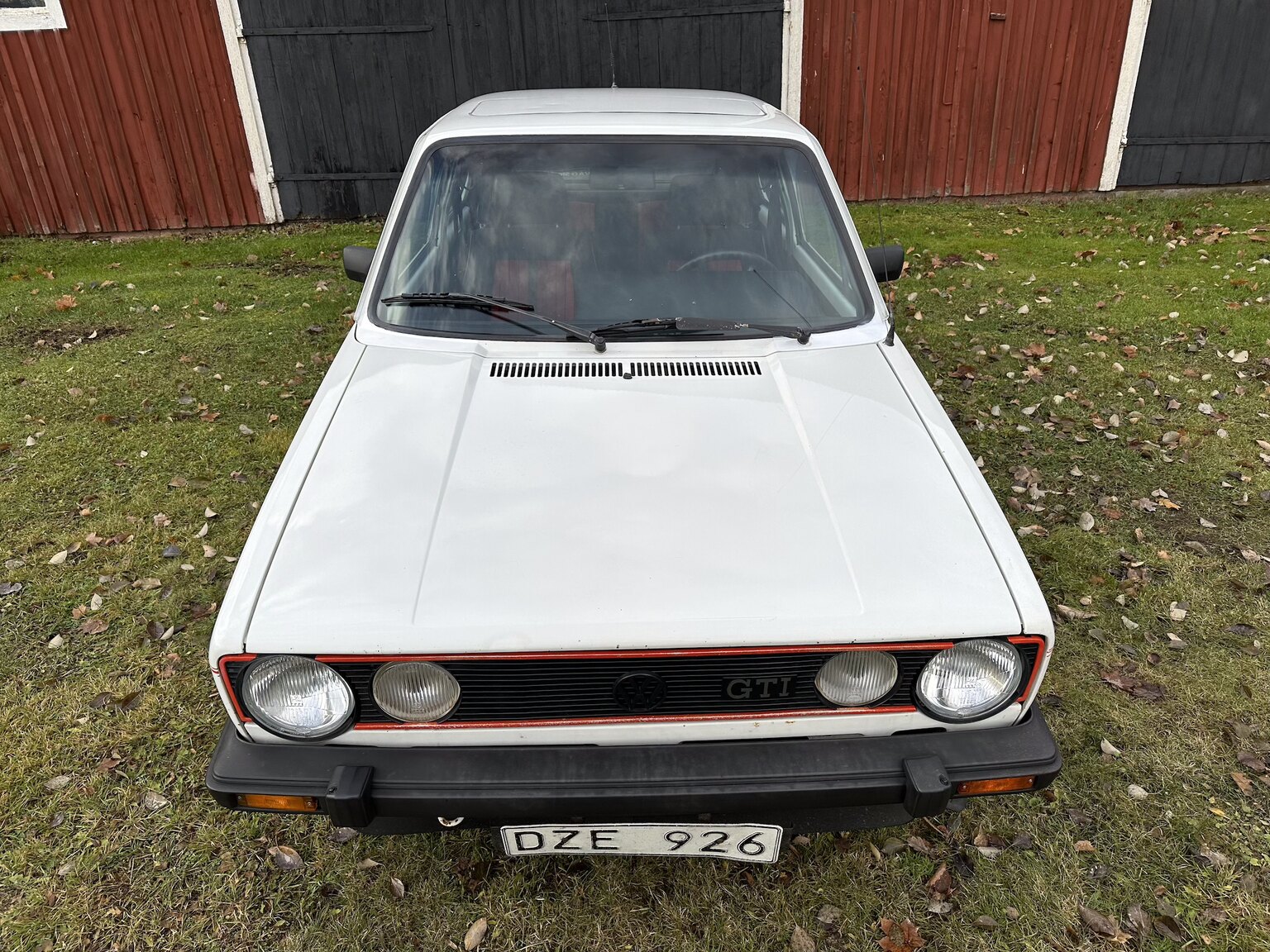 Exterior image of 1984 Volkswagen Golf GTI Special