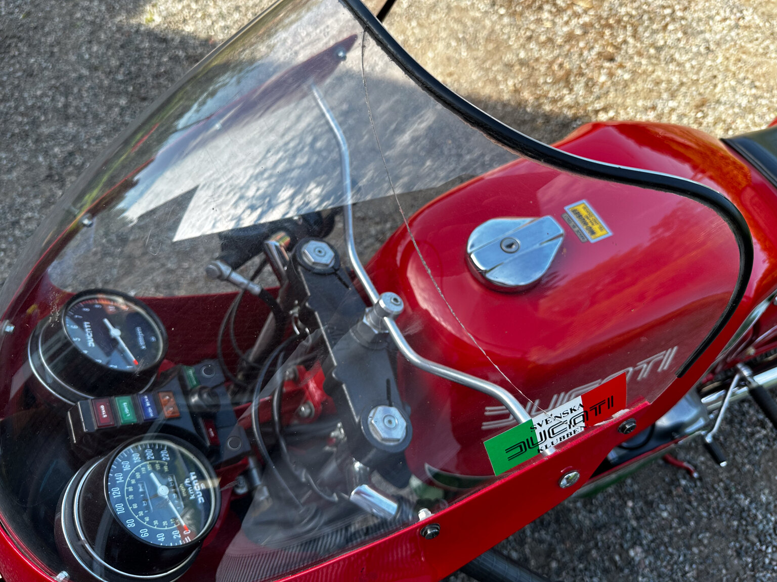 Exterior image of 1983 Ducati 900 Mike Hailwood Replica