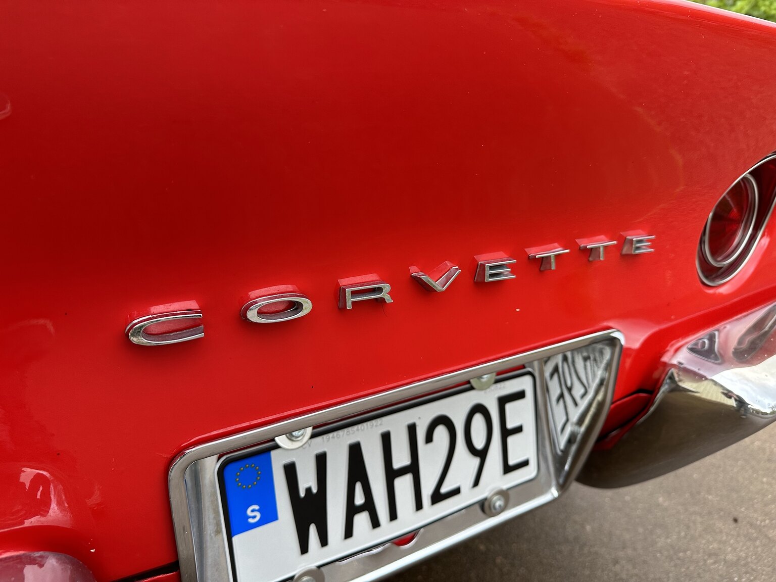 Exteriörbild på 1968 Chevrolet Corvette 427ci / 435hp (27)