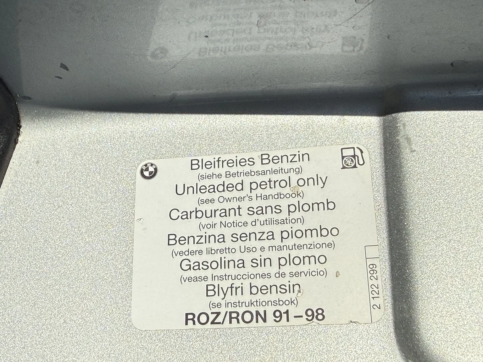 Interior image of 1996 BMW Z3 1.8 Z3 (9)