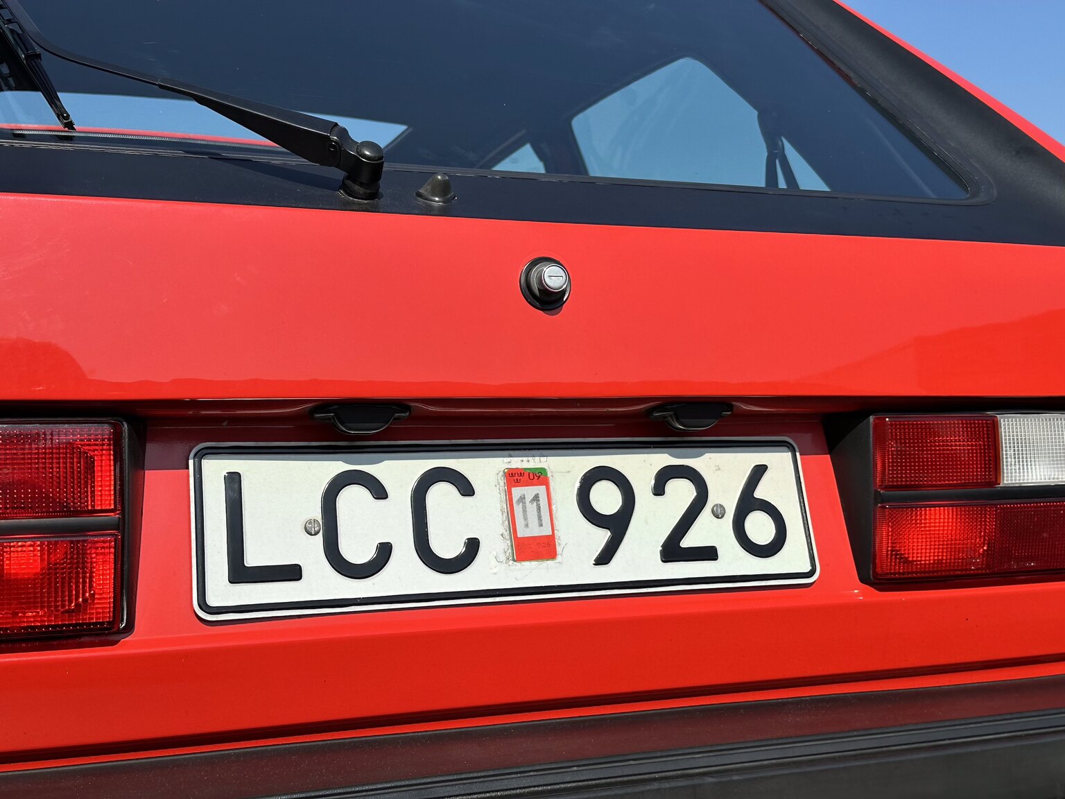 Aussenfoto 1984 Volkswagen Golf GTI