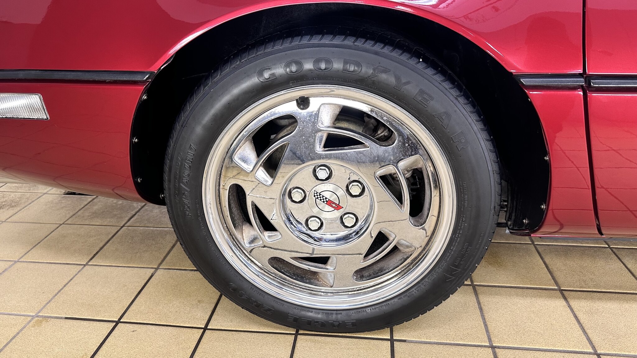 Exteriörbild på 1990 Chevrolet Corvette C4 Cabriolet
