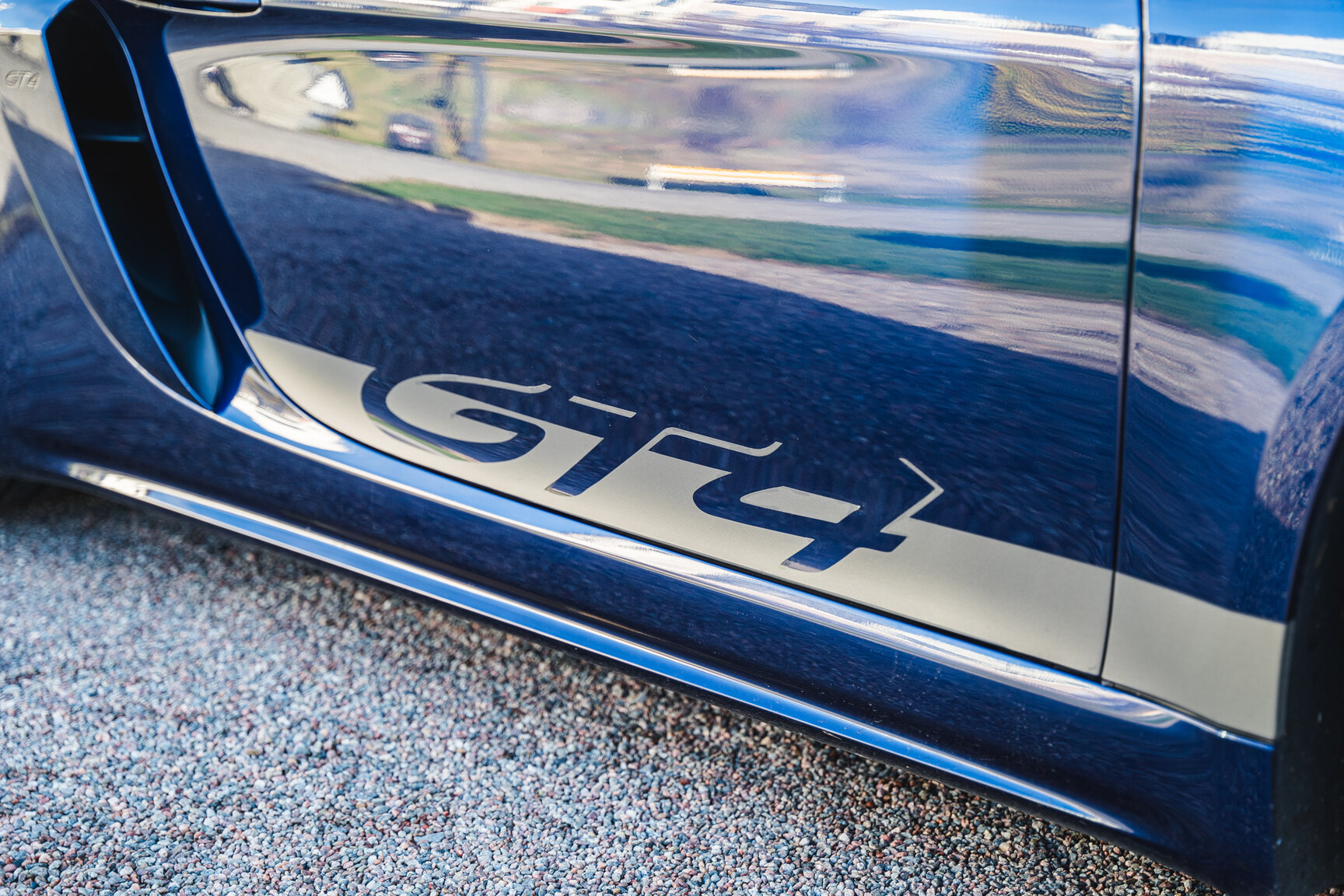 Exterior image of 2020 Porsche 718 Cayman GT4