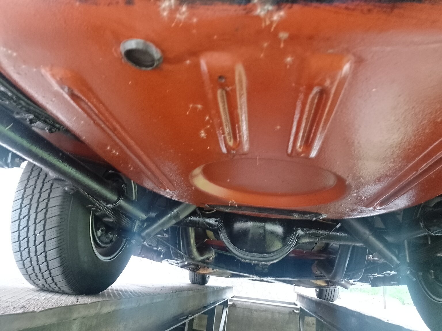 Image of 1957 Ford Fairlane 500 Skyliner Retract mechanics