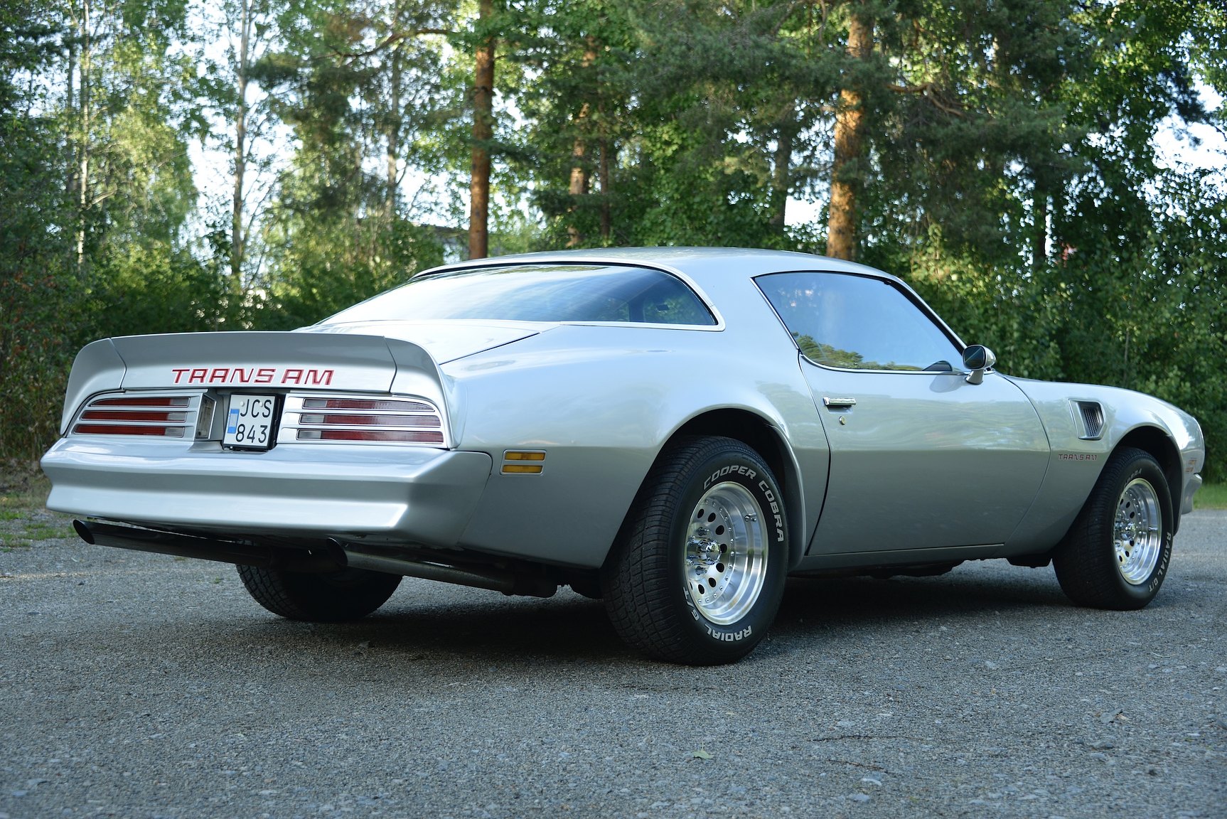 Exteriörbild på 1976 Pontiac Firebird Trans Am