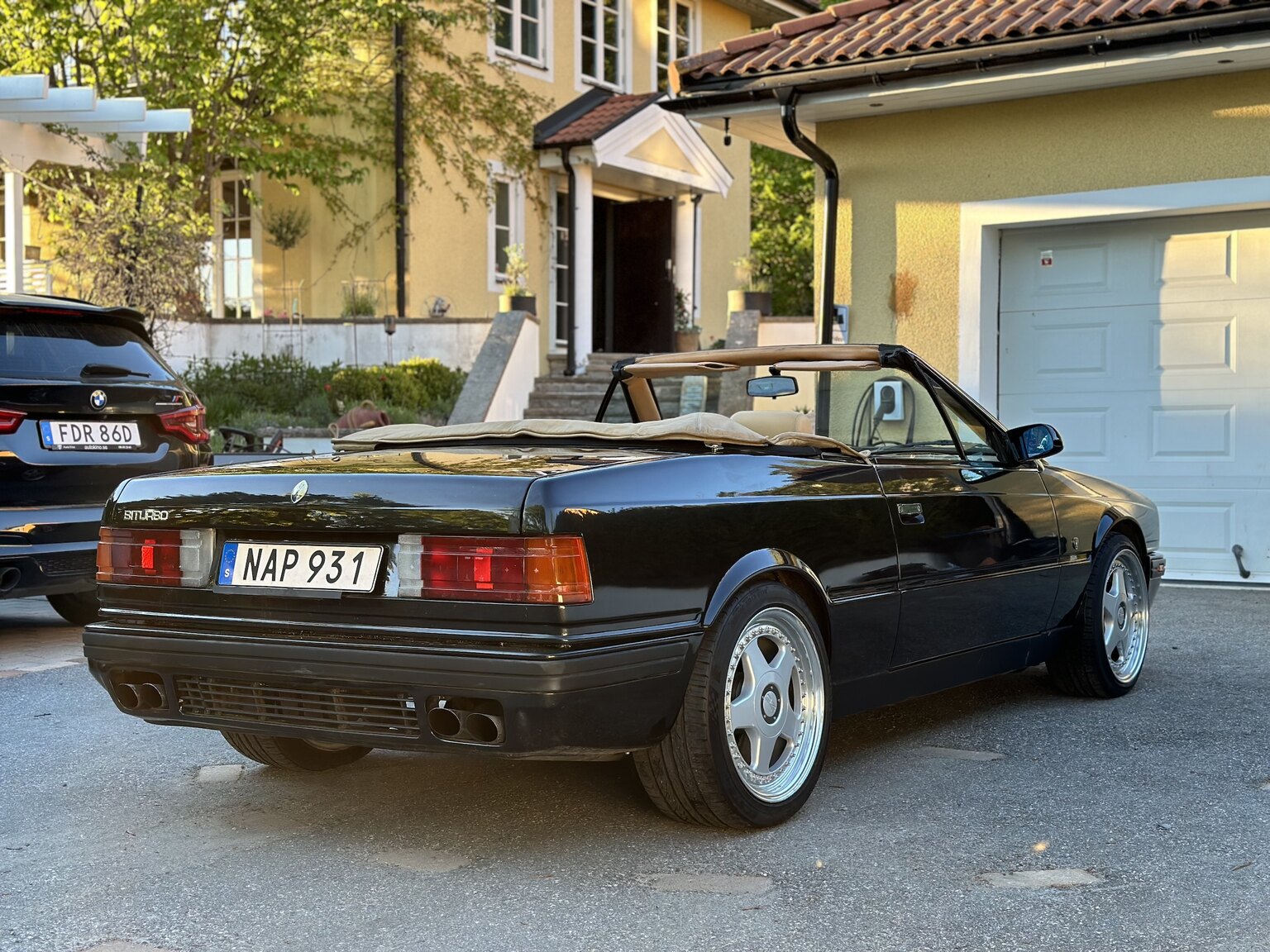 Exteriörbild på 1987 Maserati Biturbo Spyder