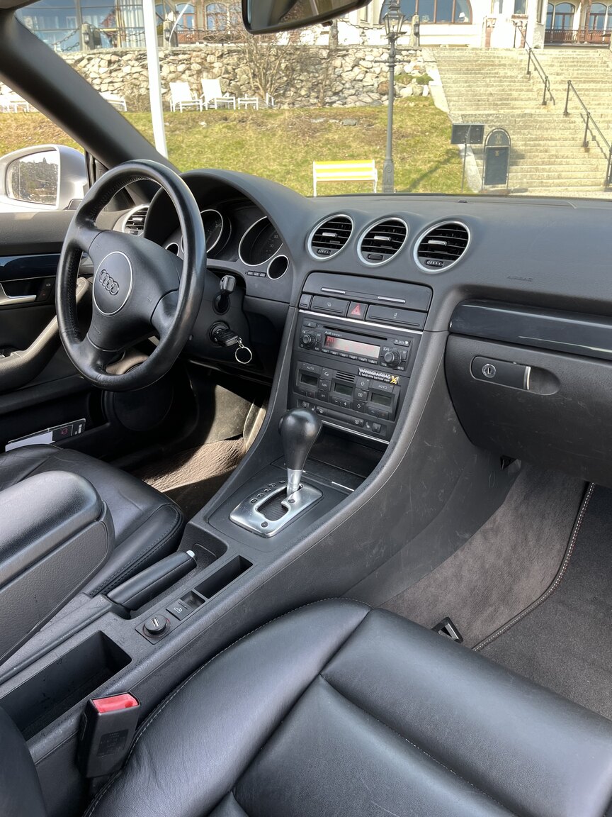 Interiörbild 2003 Audi A4 Cabriolet 3.0