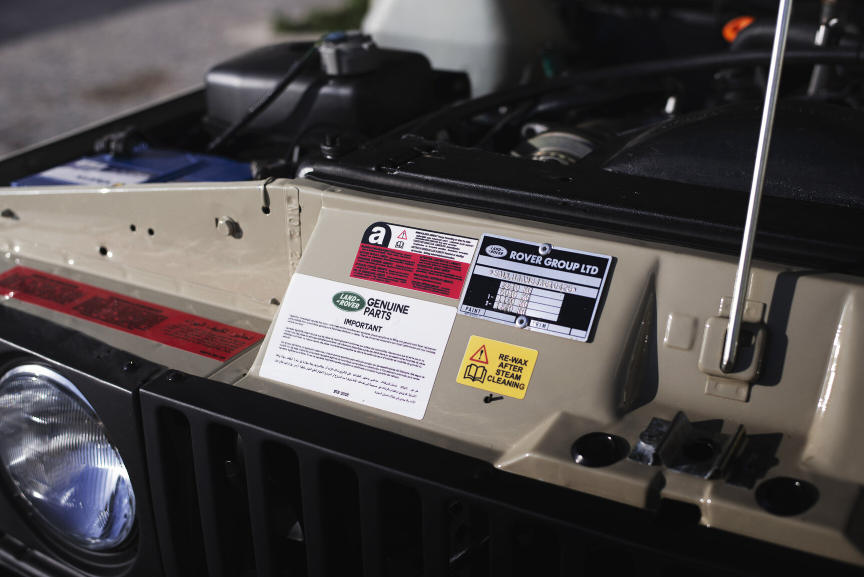 Image of 1991 Range Rover Restomod mechanics