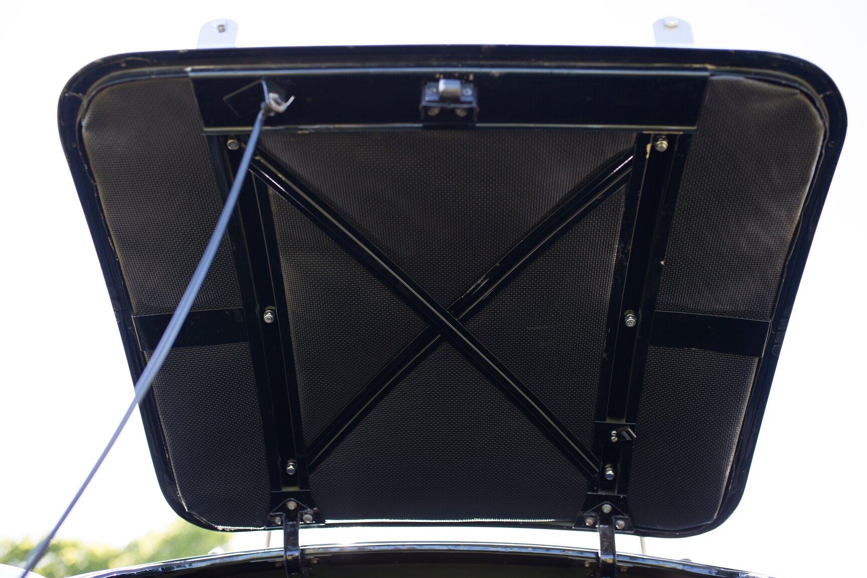 Interiörbild 1958 MG MGA 1500