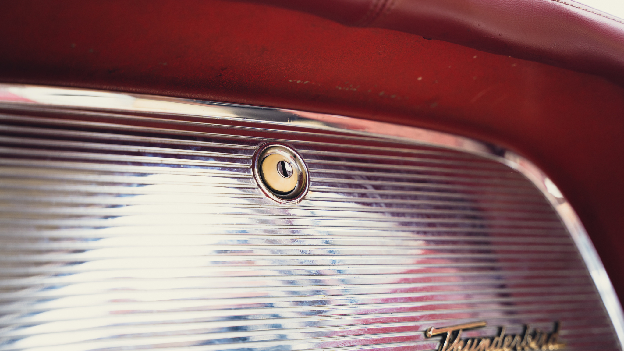 Interiörbild 1959 Ford Thunderbird hardtop