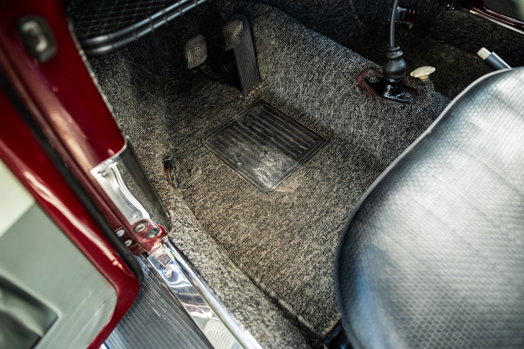 Interiörbild 1962 Volkswagen 1200/1600