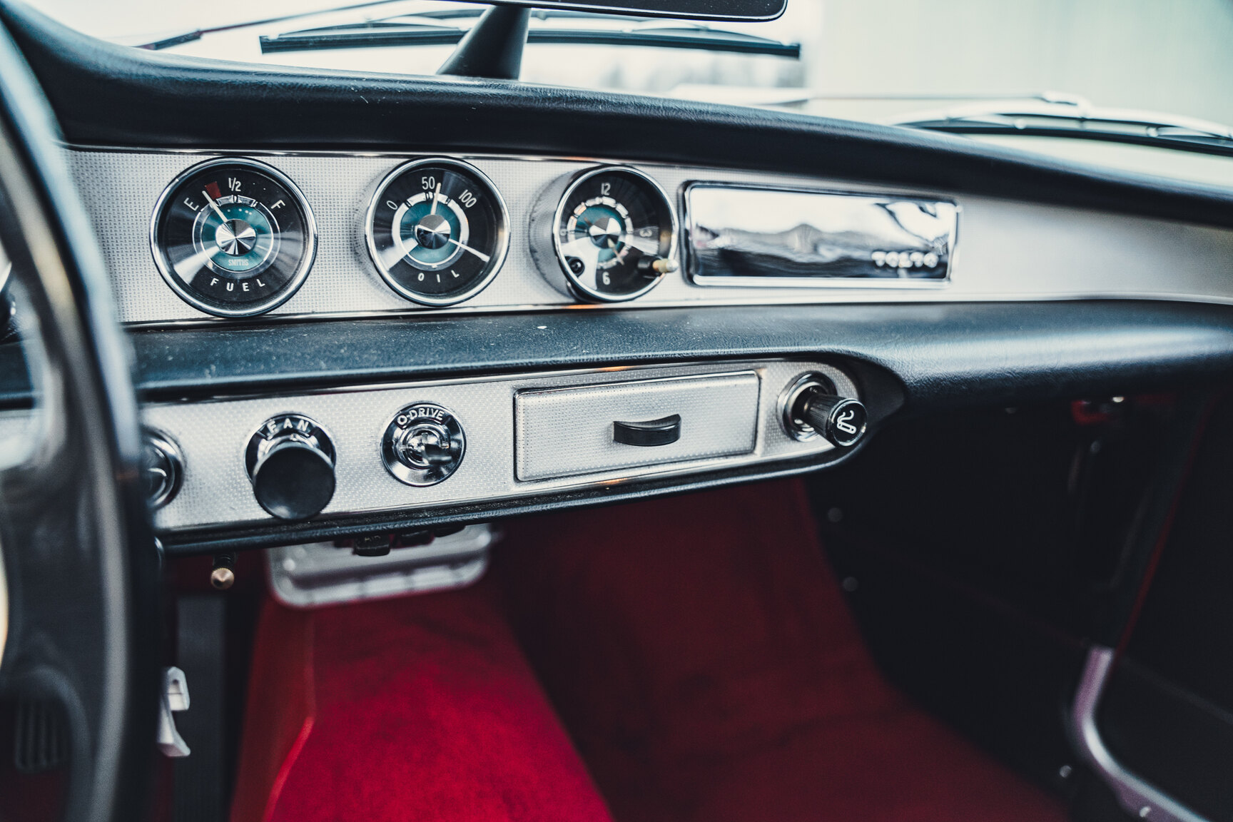 Interior image of 1963 Volvo P1800 S