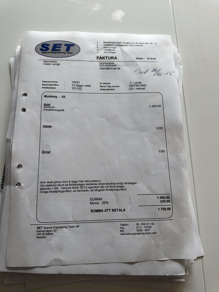 Dokumentation, 1965 Ford Mustang Cabriolet (27)